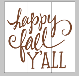 Happy fall Y'all