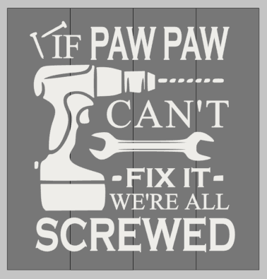 If papa cant fix it were all screwed