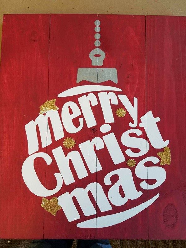 Merry Christmas ornament