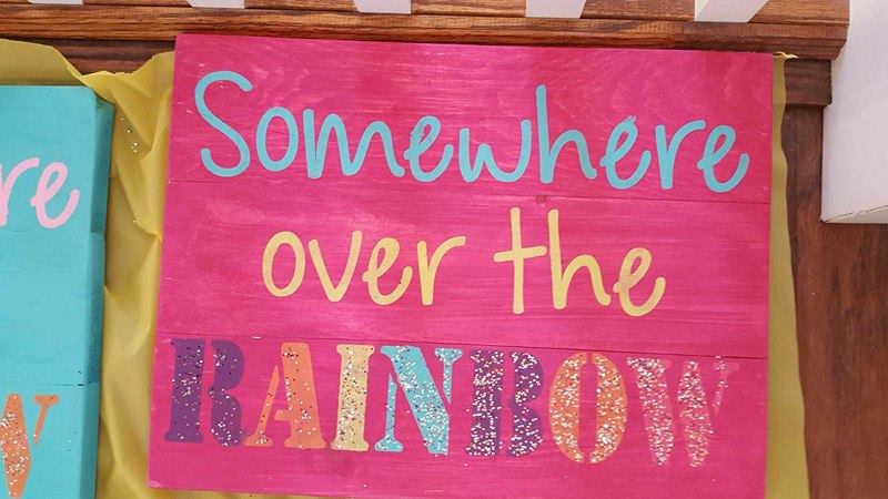 Somewhere over the rainbow