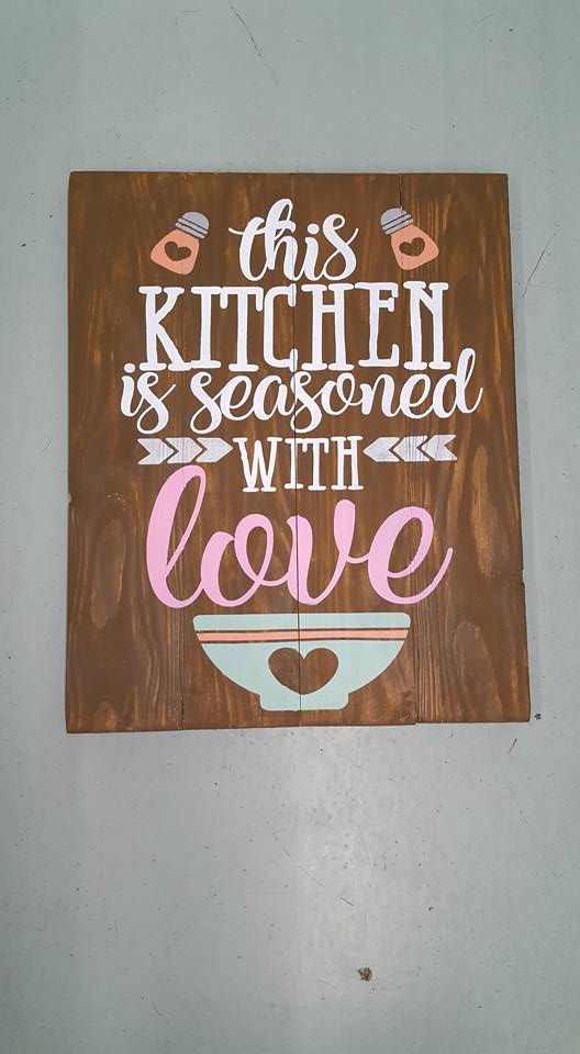 This kitchen is seasoned with love with shakers