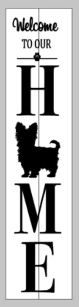 Welcome to our home with dog