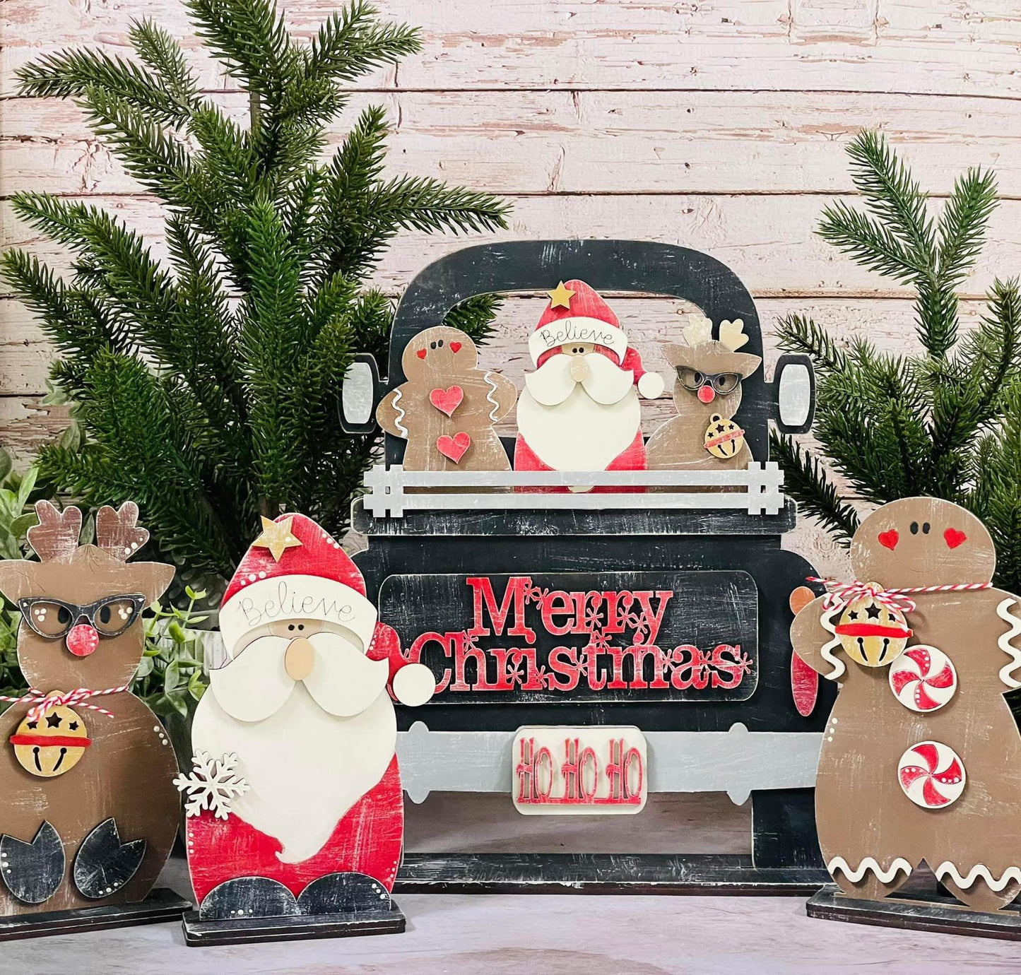 3D Interchangeable Seasonal Truck with stand INSERTS ONLY
