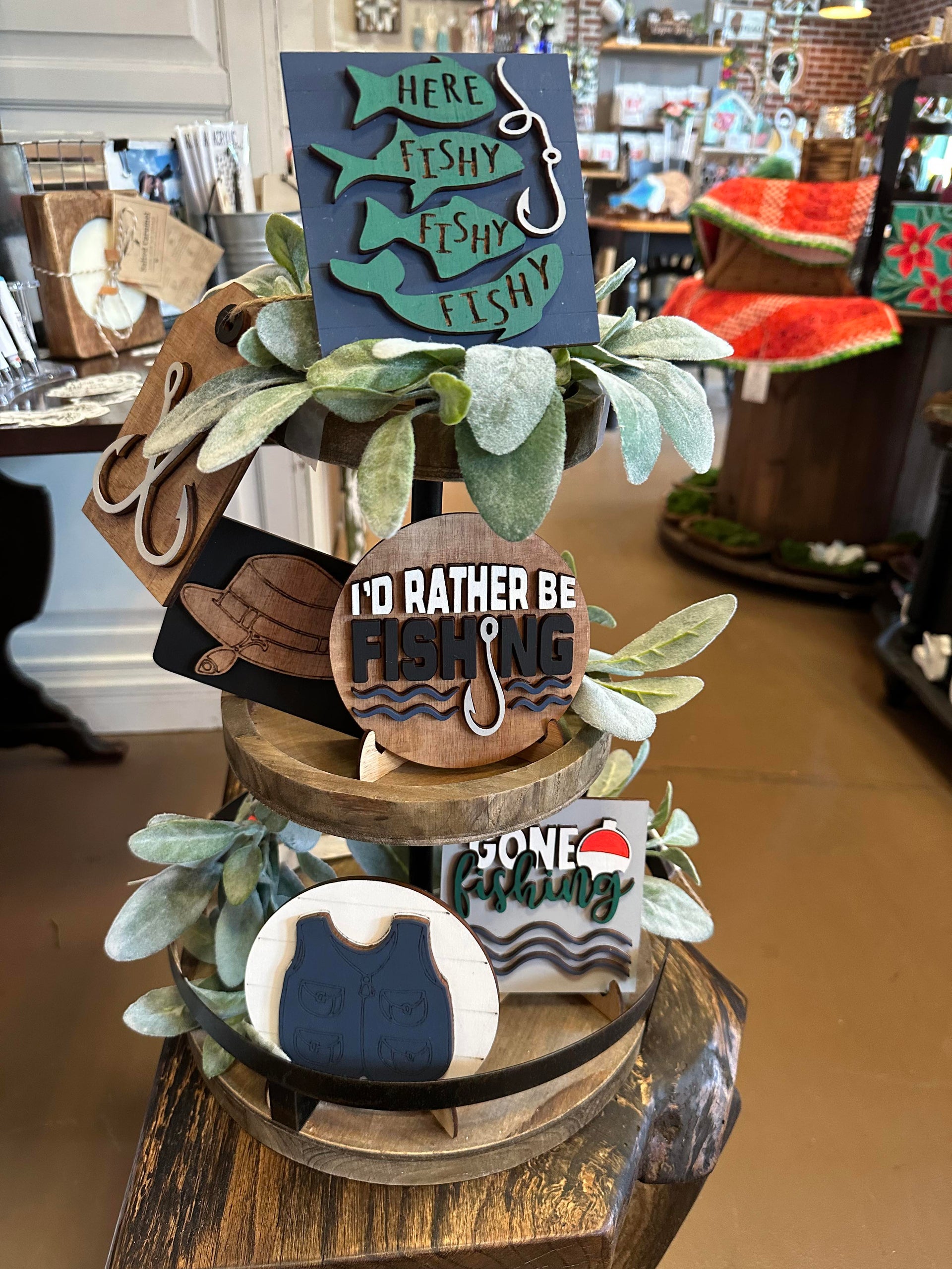 3D Tiered Tray Decor