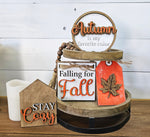3D Tiered Tray Decor - Falling for Autumn