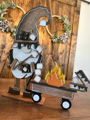 3D Standing Smore Gnome