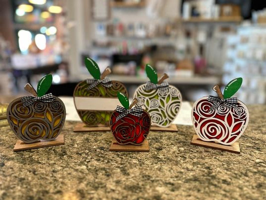 3D Decorative Standing Apples