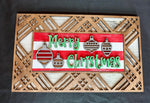 3D Interchangeable Rectangle INSERTS ONLY - Christmas and Winter