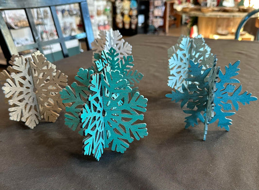 3D Decorative Thick Snowflakes