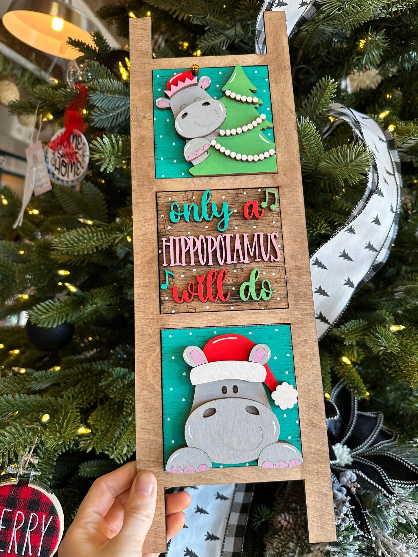 3D Interchangeable Square INSERTS ONLY - Christmas and Winter