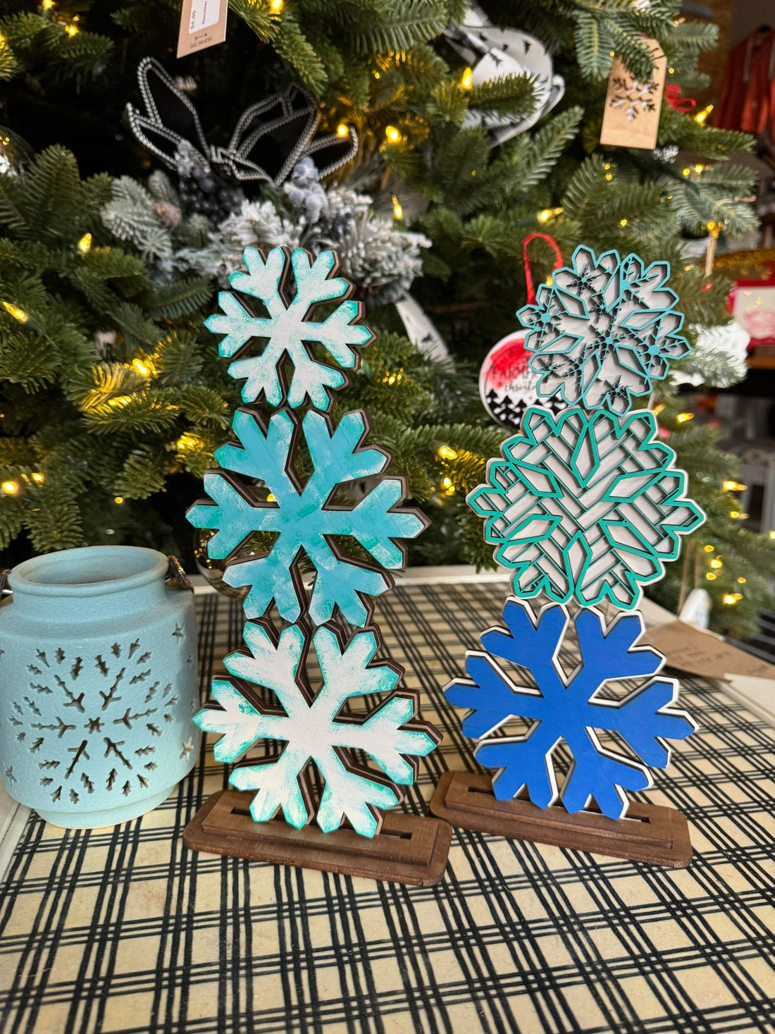 3D Standing Stacked Snowflakes – Mommy's Design Farm