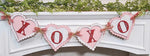 3D Banner - 3D Valentines Day XOXO Heart banner