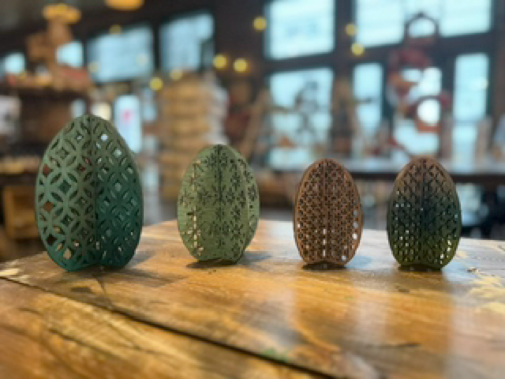 3D Decorative Eggs