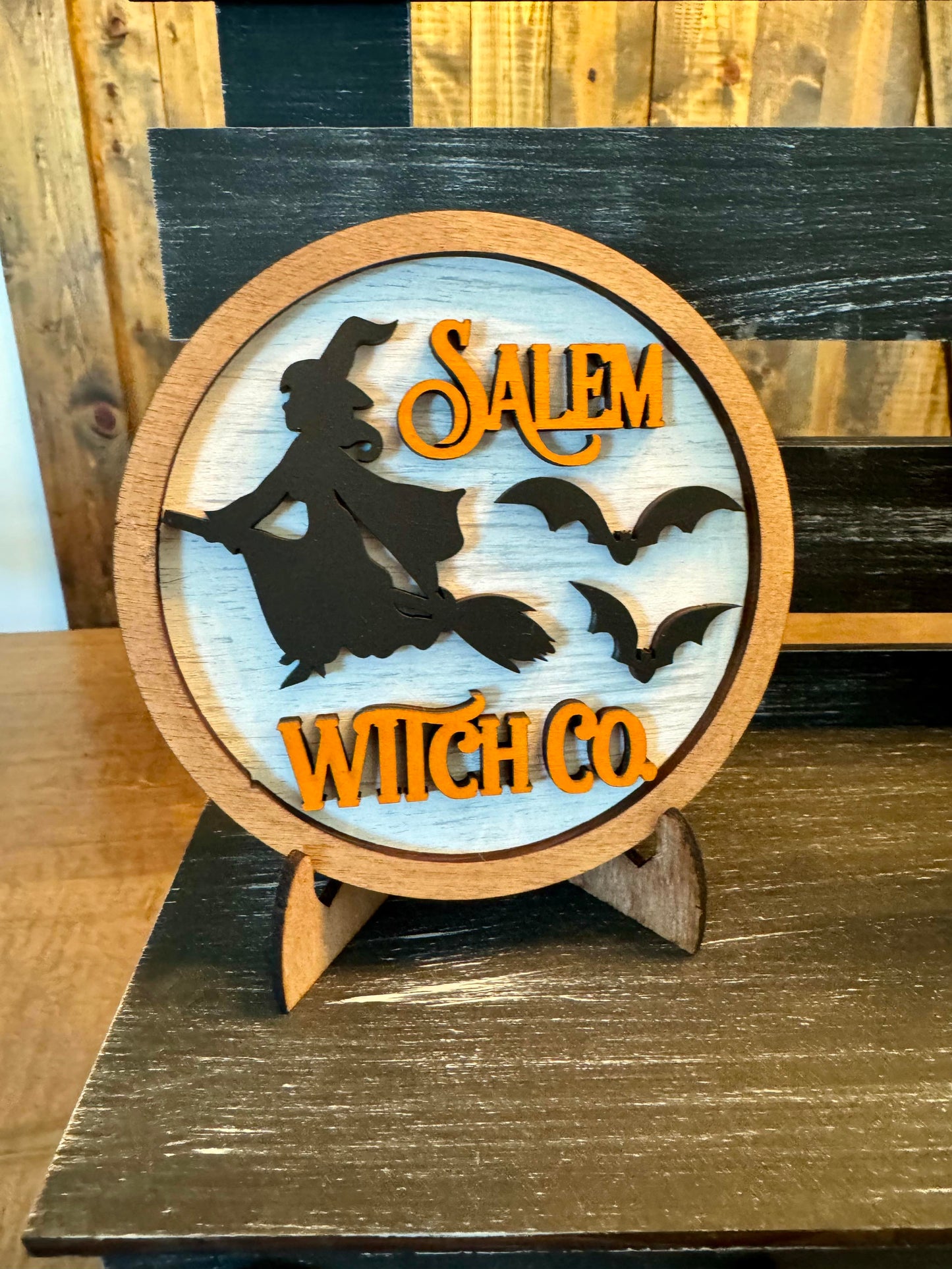 3D Tiered Tray Decor - Salem Witch Co