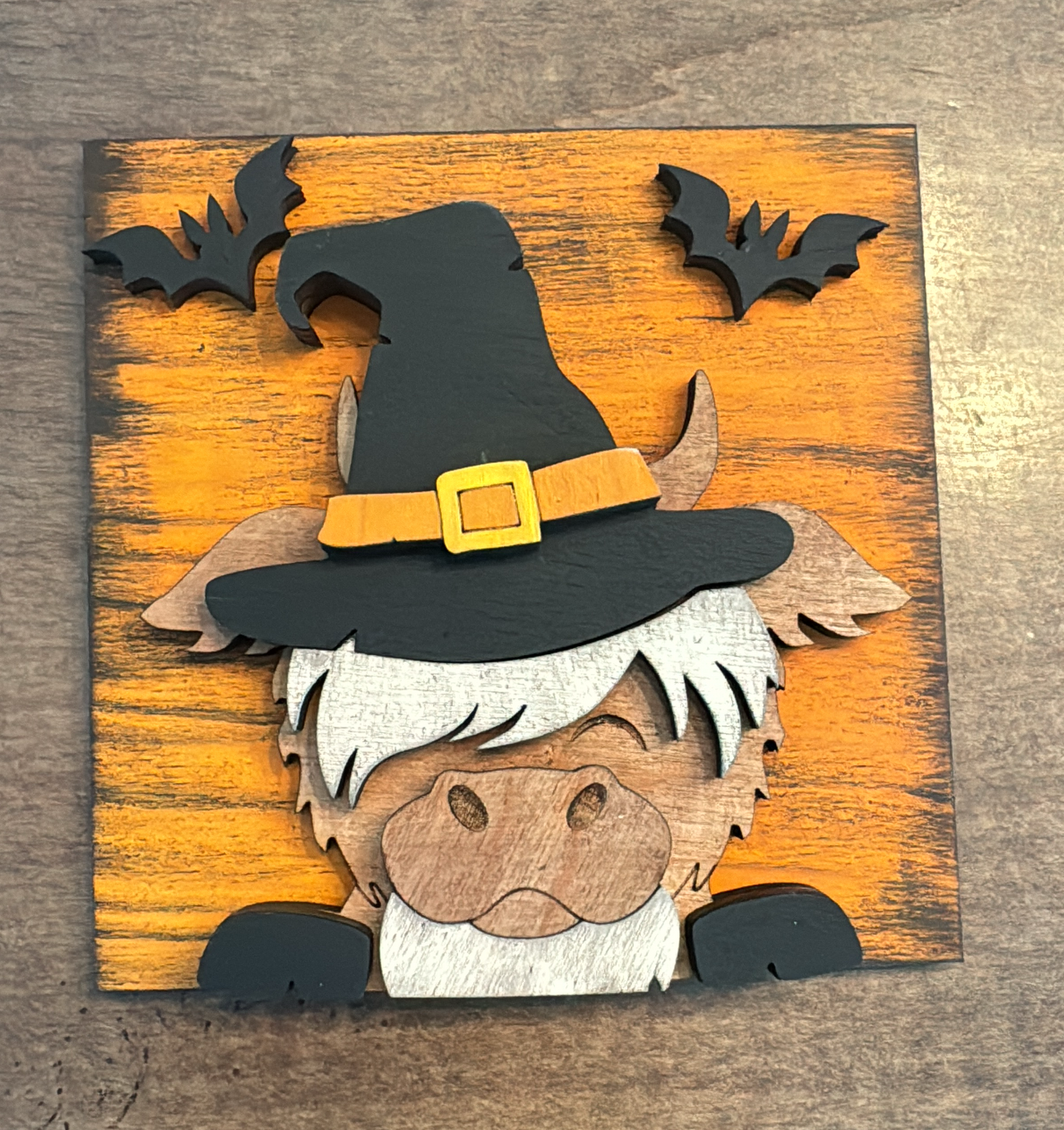 3D Interchangeable Square INSERTS ONLY - Fall and Halloween