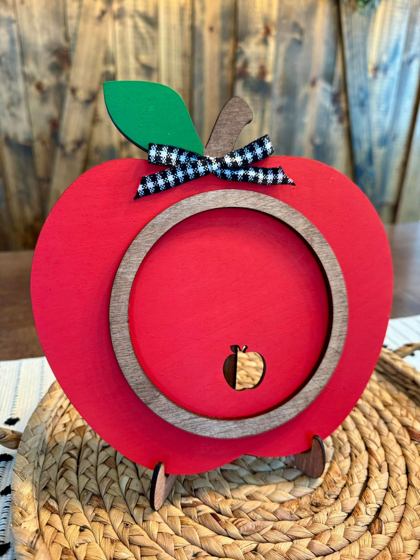 3D Interchangeable Apple BASE (Round Inserts)