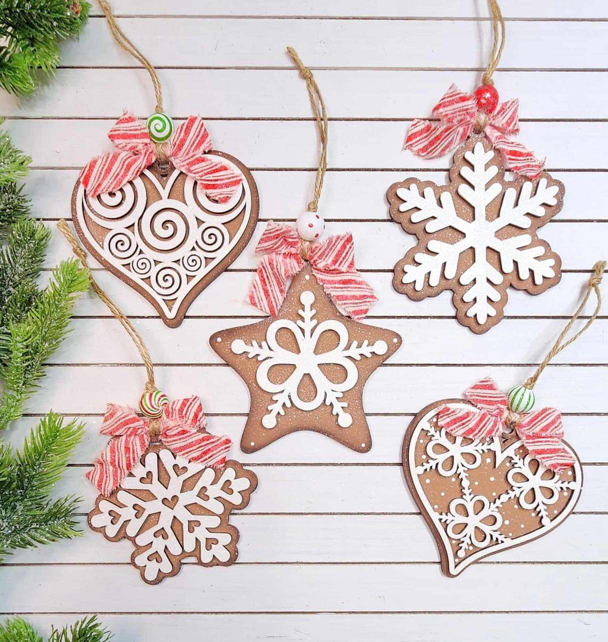 Ornament- Gingerbread Inspired