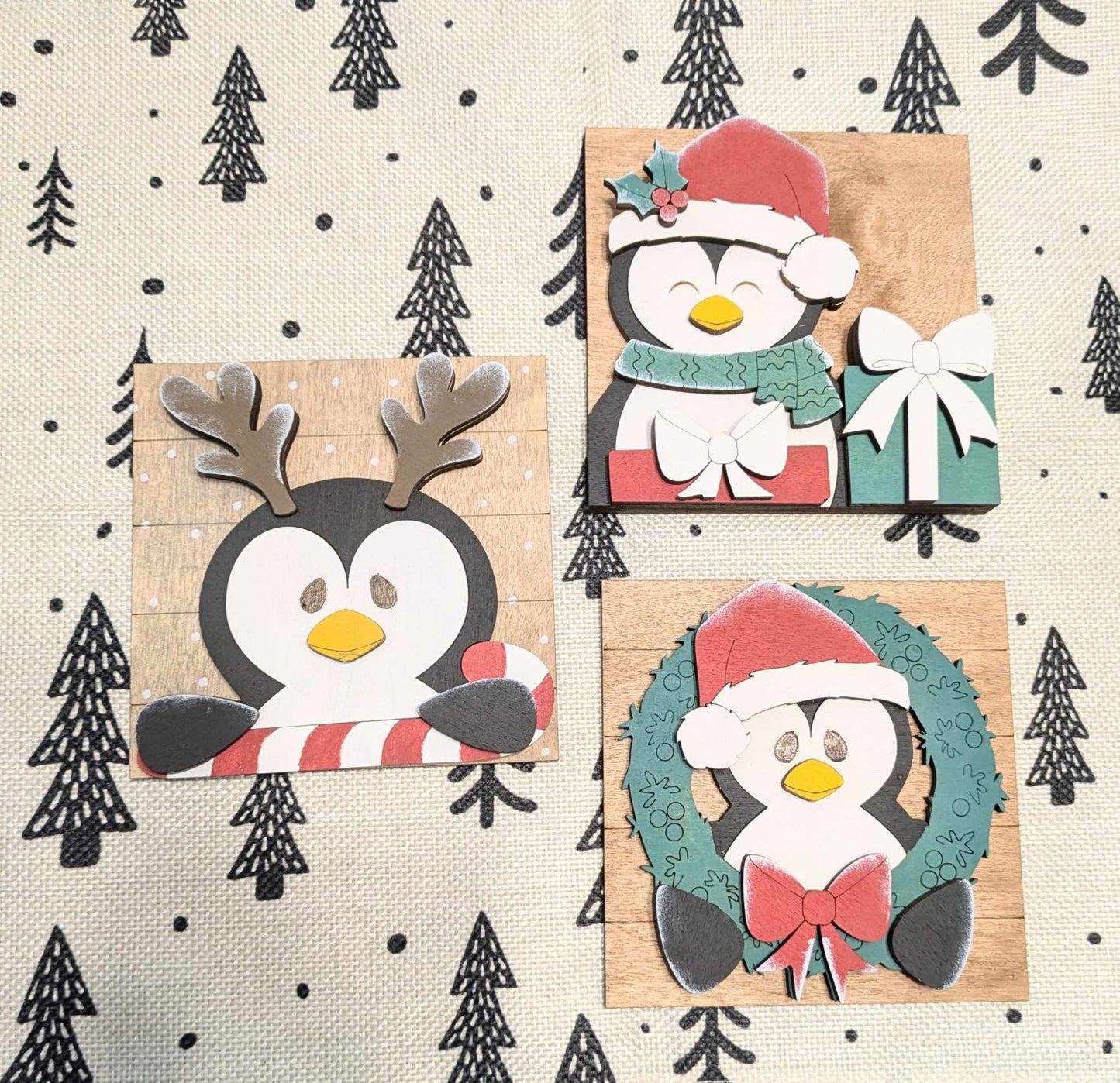 3D Interchangeable Square INSERTS ONLY - Christmas and Winter