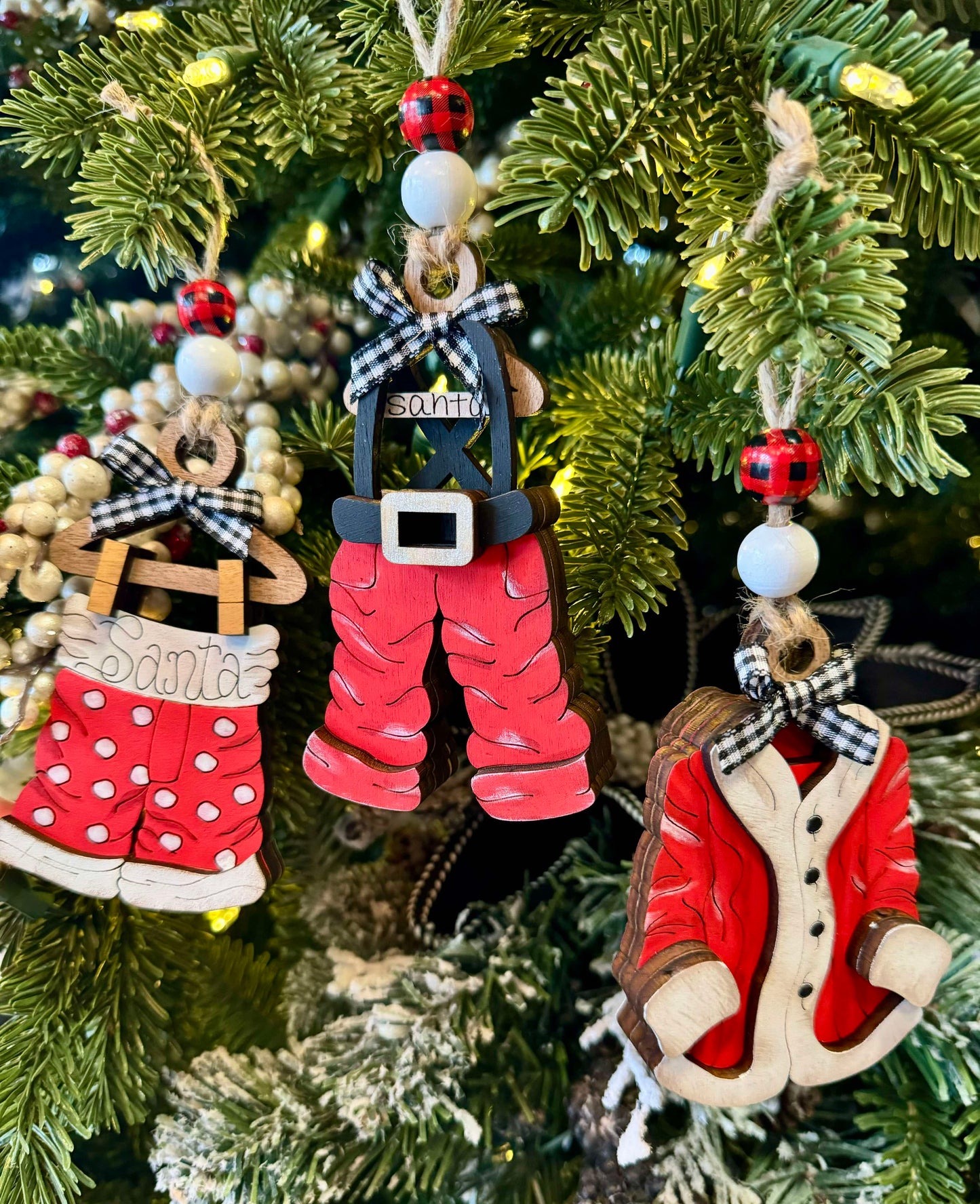 Ornament - Santas Outfit