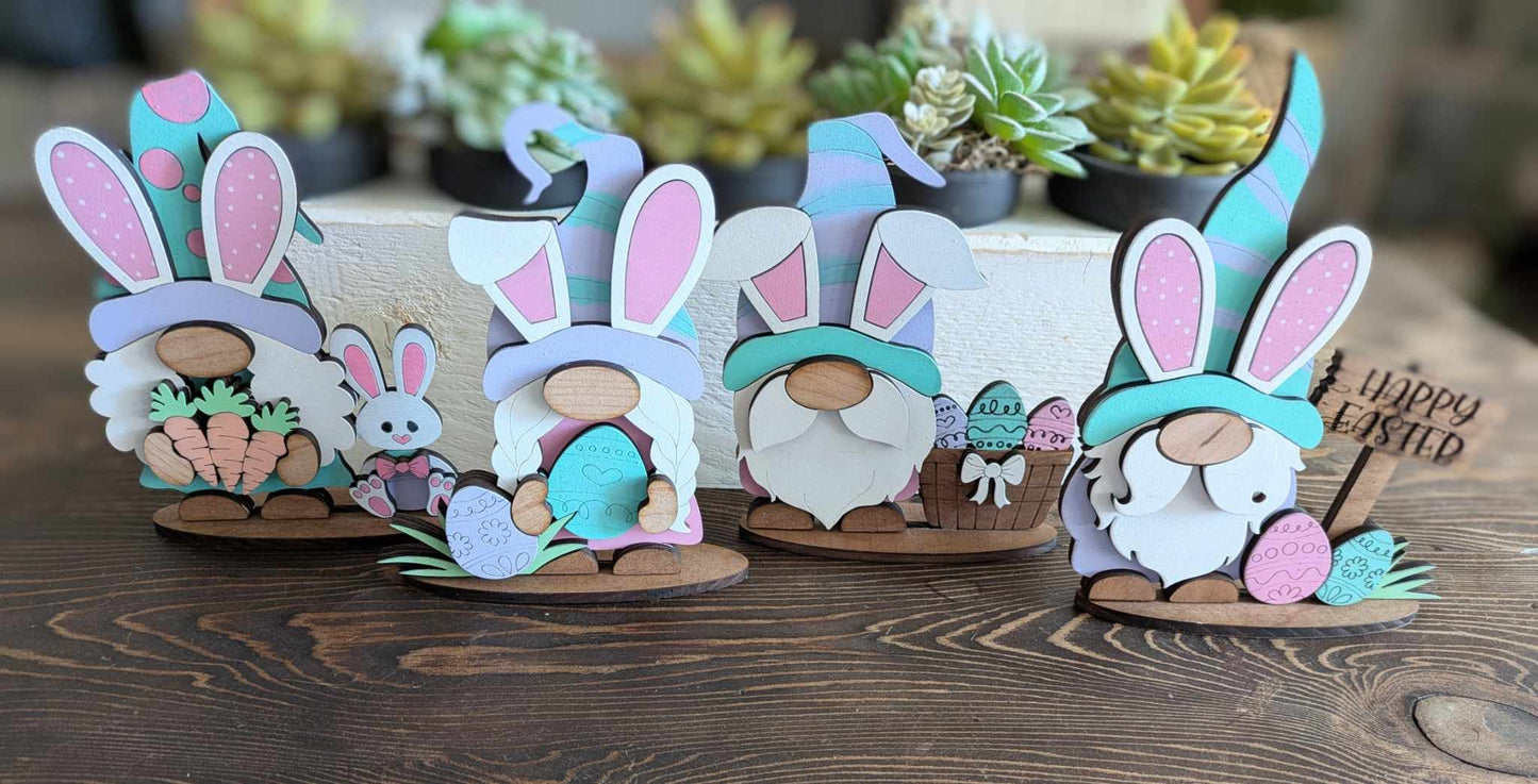 3D Easter Small Gnomes