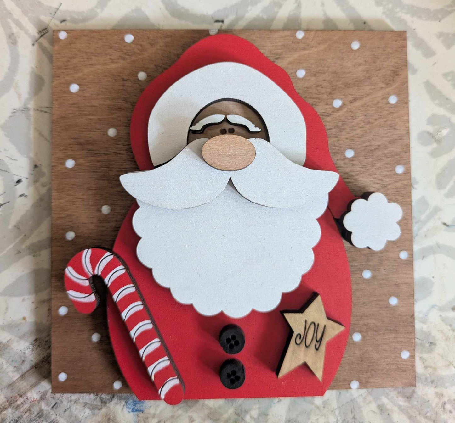 3D Interchangeable Square INSERTS ONLY - Christmas and Winter