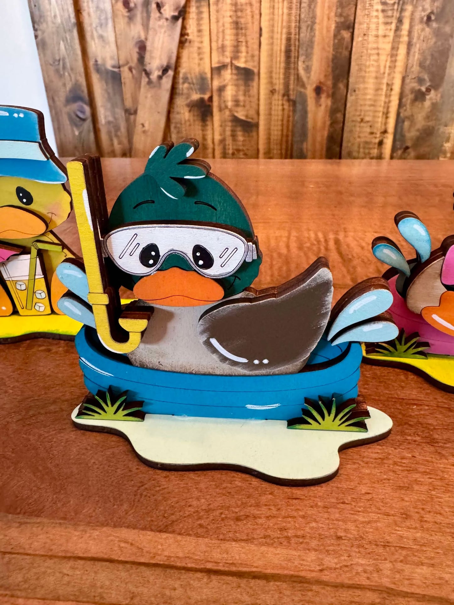 3D Standing Small Ducks