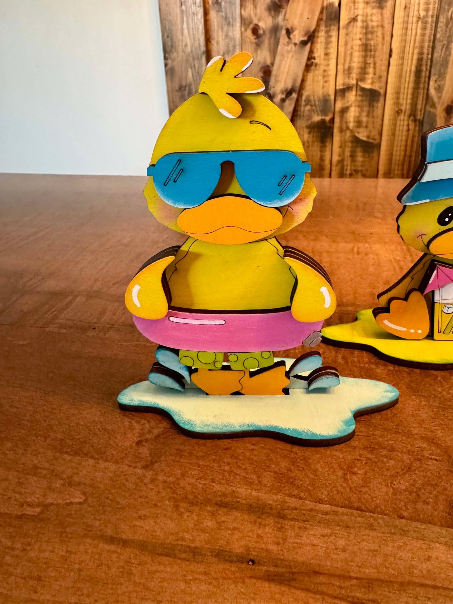 3D Standing Small Ducks