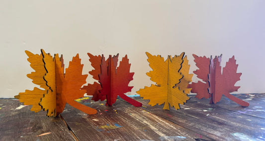 3D Solid Leaves