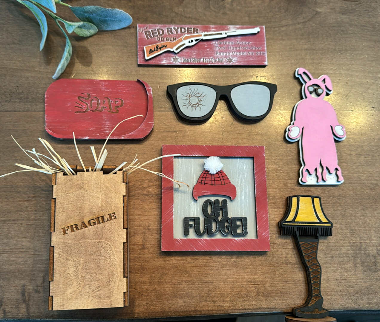 3D Tiered Tray Decor - A Christmas Story
