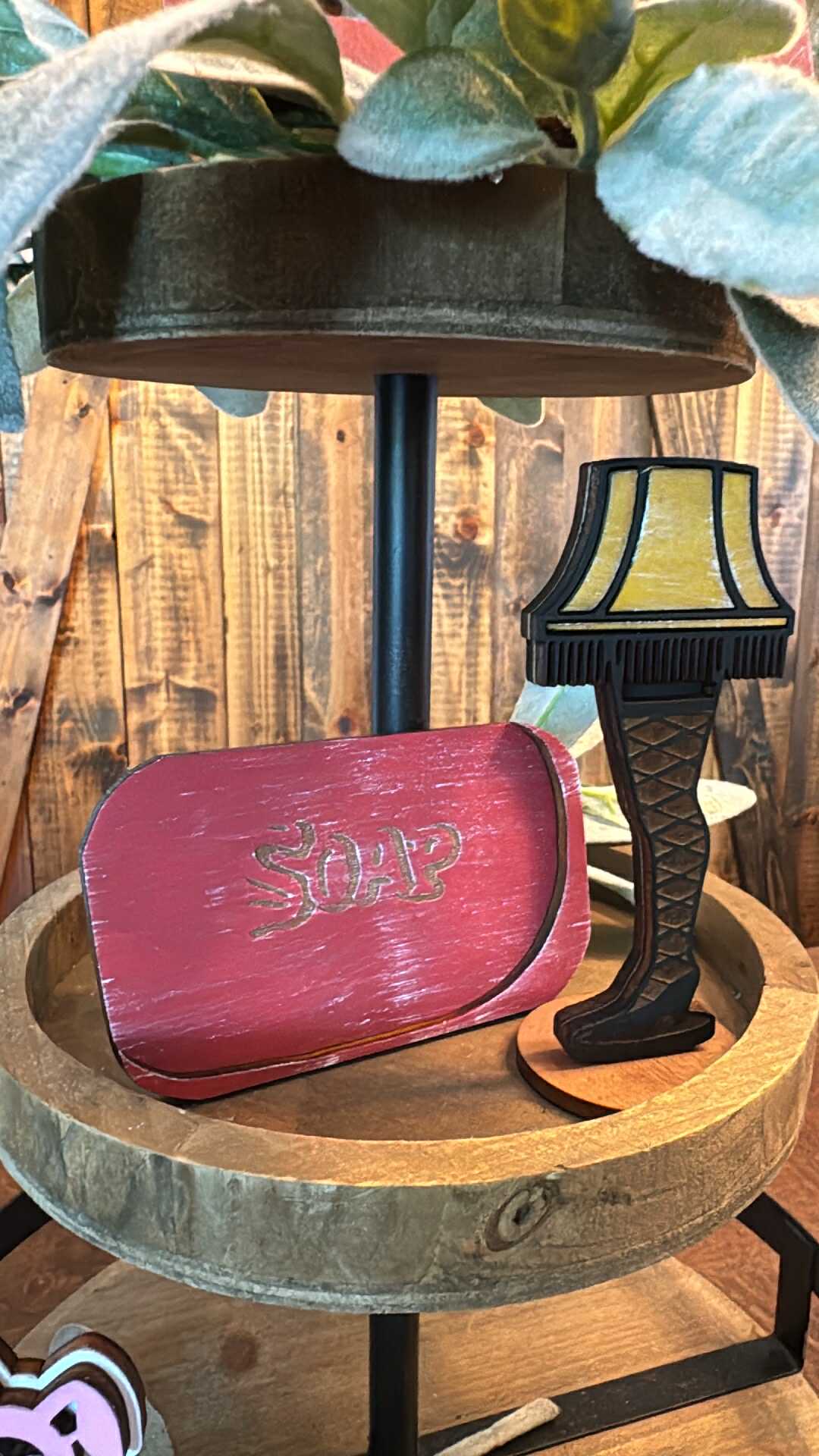 3D Tiered Tray Decor - A Christmas Story