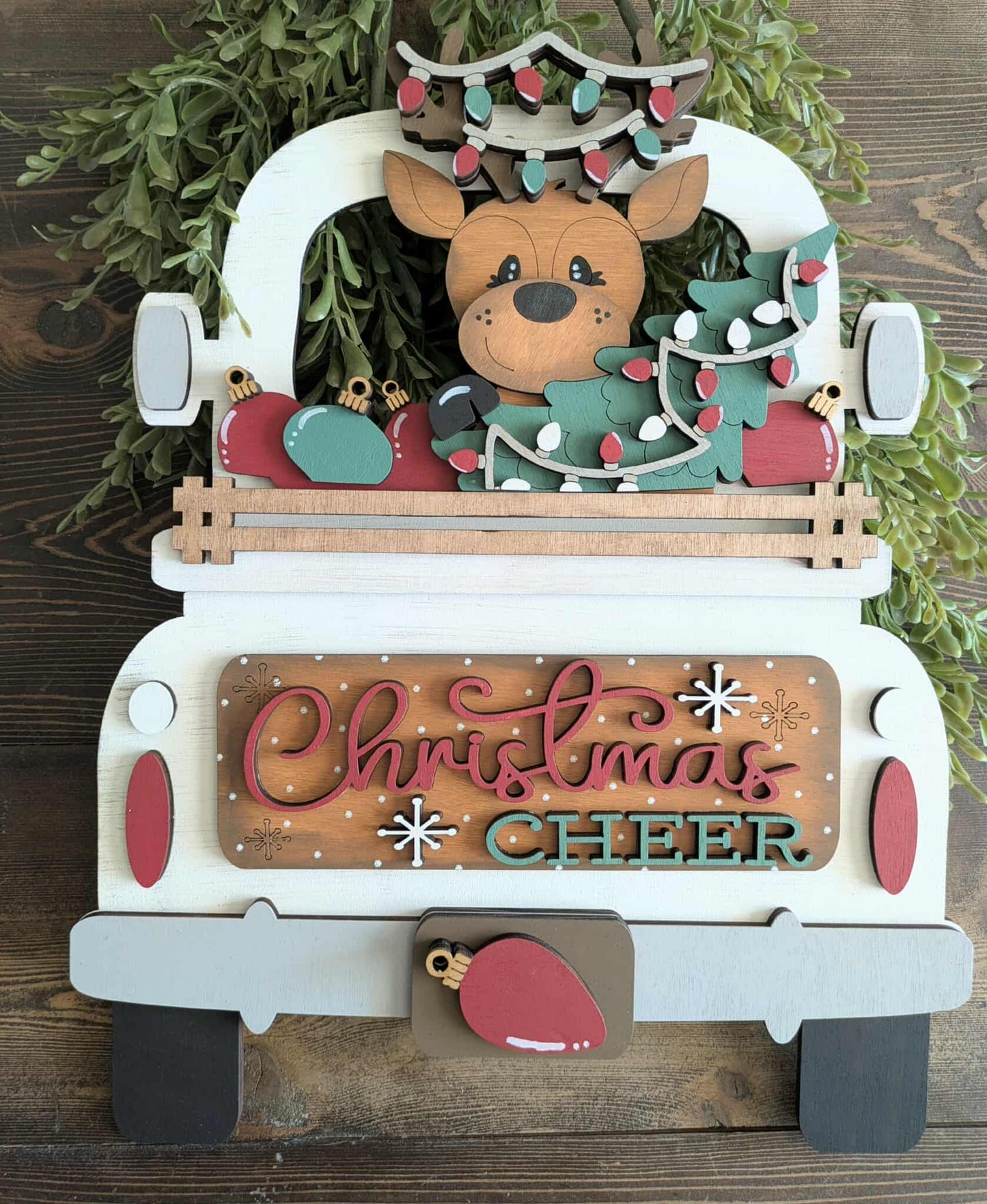 3D Interchangeable Seasonal Truck with stand INSERTS ONLY