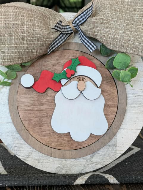 3D Interchangeable Round INSERTS - Winter and Christmas