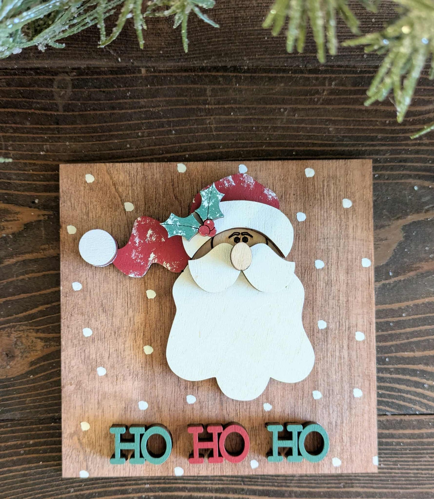 3D Interchangeable Square INSERTS ONLY - Christmas and Winter