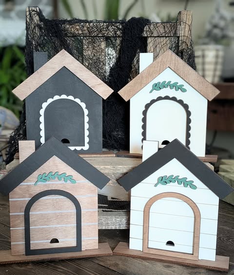 3D Interchangeable House Arched BASE ONLY