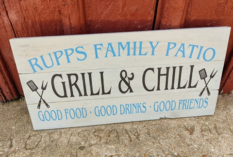 Family patio-Grill and Chill