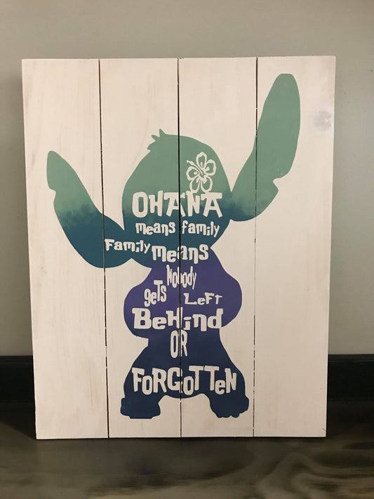 Stitch - Ohana means family