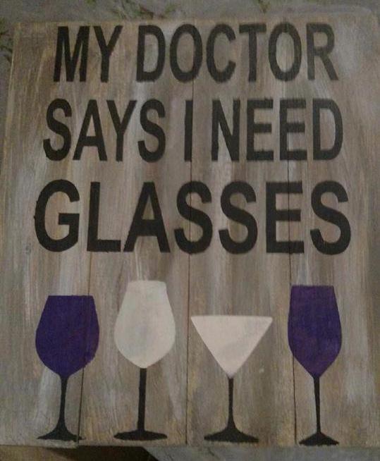 My doctor says i need glasses