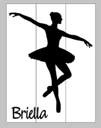 Ballerina with name