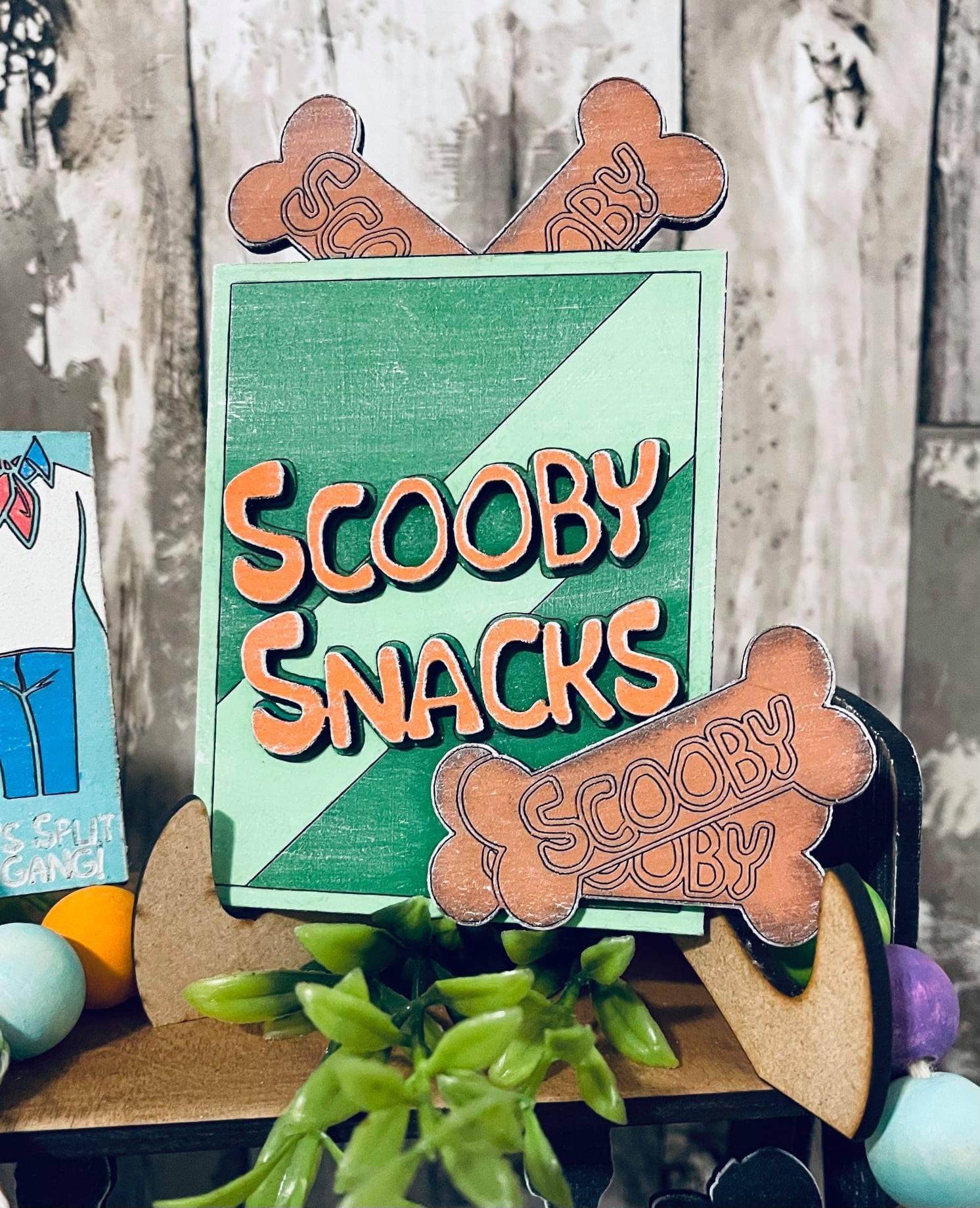 3D Tiered Tray Decor - Scooby Doo