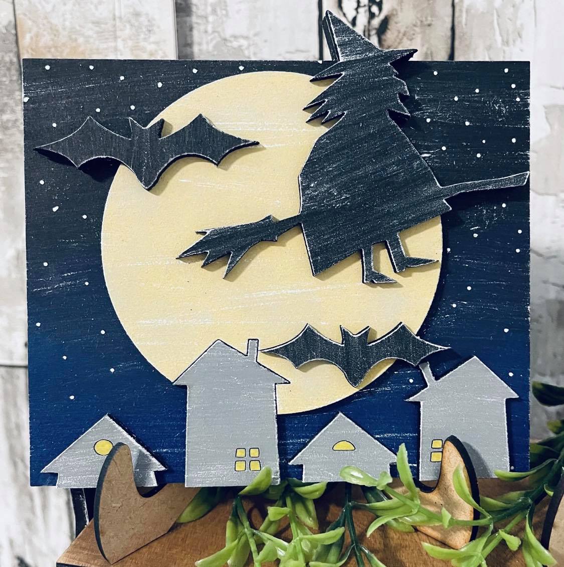 3D Tiered Tray Decor - Cute Halloween