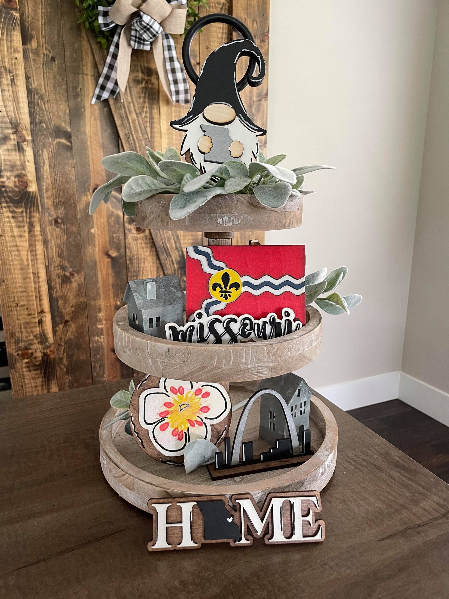 3D Tiered Tray Decor - St Louis Mo