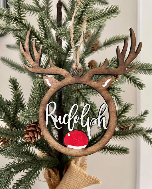 Ornament-  Rudolph