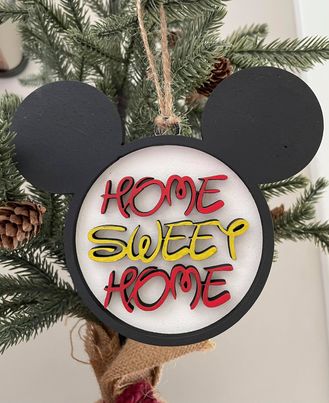 Ornament- Home Sweet Home - Diz