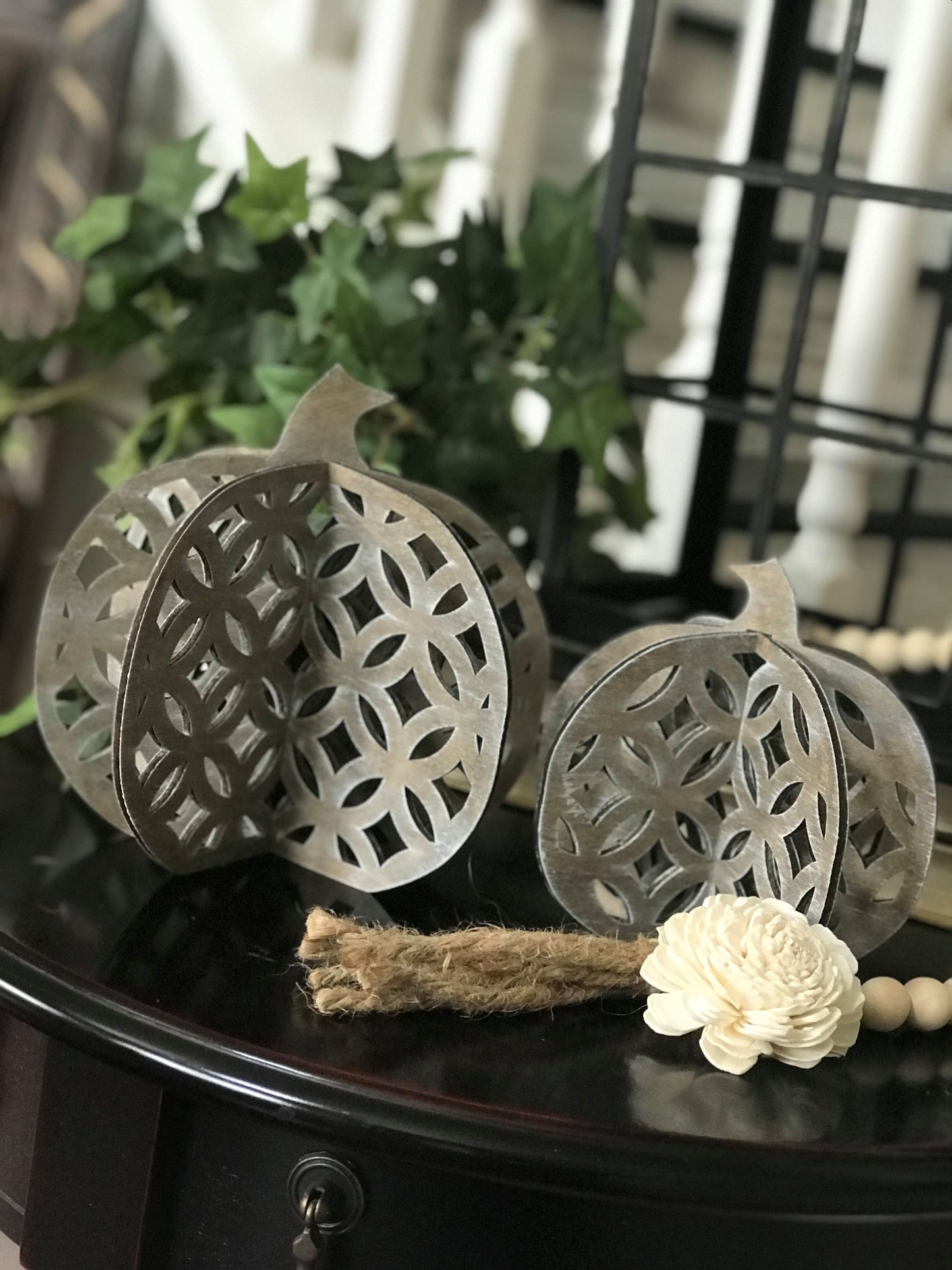3D Decorative Pumpkin Set