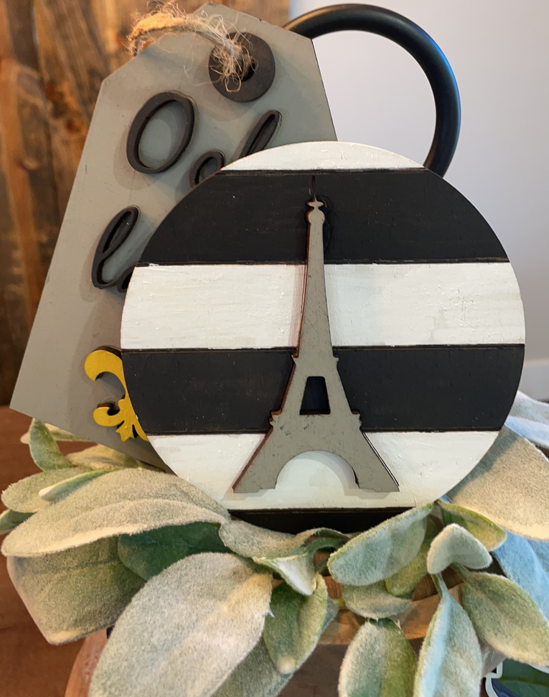 3D Tiered Tray Decor - Paris