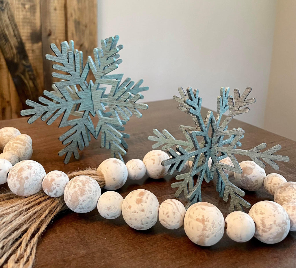 3D Decorative Thin Snowflakes