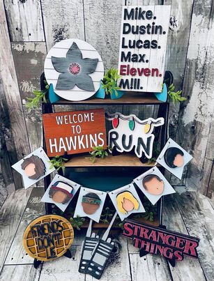 3D Tiered Tray Decor - Stranger Things