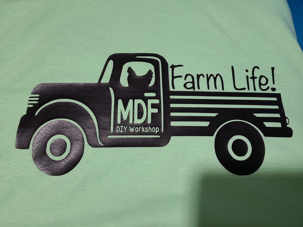 MDF Shirt - Farm Life Truck