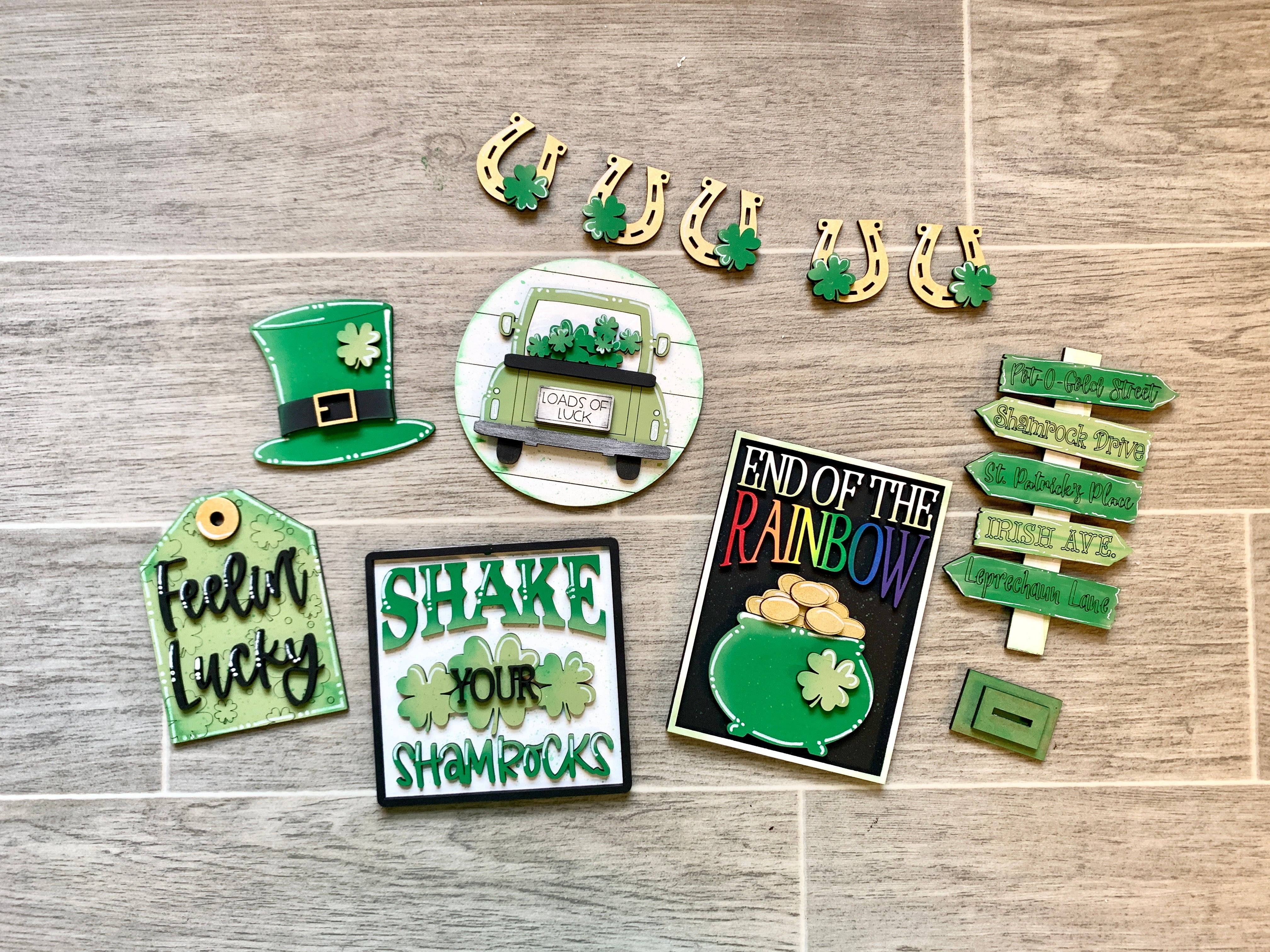 St Patricks Day purchases tier tray set 7 piece