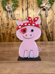 3D Valentine Pig